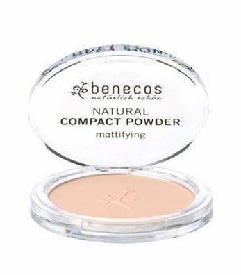 benecos 6x benecos Natural Compact Powder sand 9g