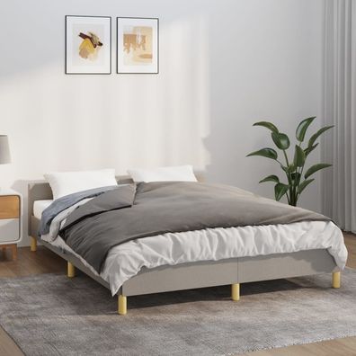 vidaXL Gewichtsdecke mit Bezug Grau 150x200 cm 7 kg Stoff