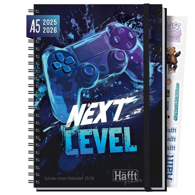 Häfft PLANER 2025/2026 / Premium - Schüler-Kalender / Next Level