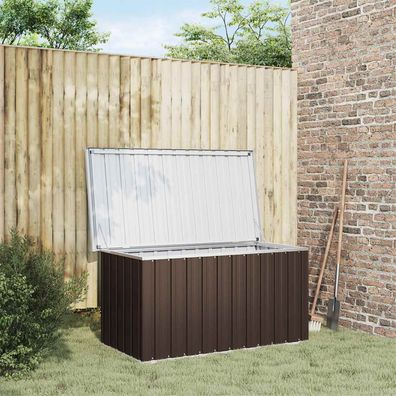vidaXL Gartenbox Braun 129 x 67 x 65 cm