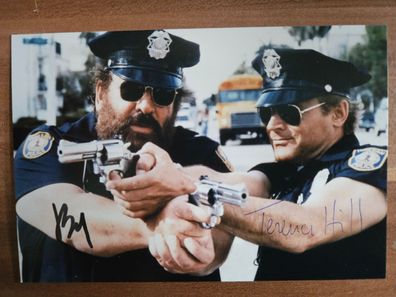 Bud Spencer und Terence Hill Autogramm 10x15 cm
