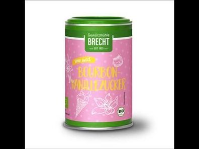Gewürzmühle Brecht 6x Bourbon Vanillezucker 110g