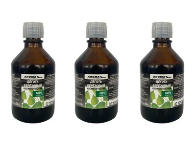 Birkenteer Teer 3 x 50 ml Birkenholzteer Birkenöl Tar