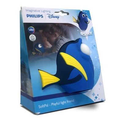 Philips SoftPal LED Nachtlicht Finding Dory 717689016 | Tragbare Frozen Kinderlampe
