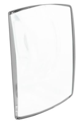 Festina | Uhrenglas eckig Mineral gewölbt Rand silberfarben | F20464
