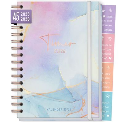 Häfft-Timer Fancy 2025/2026 / Bleu & Rosé