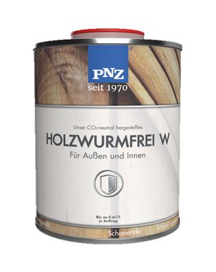 Holzwurmfrei Schutz PNZ 125ml/750ml/2.5L Bekämpfung für Innen und Außen