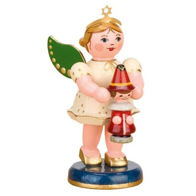 Hubrig Engel mit Wichtel 6,5 cm