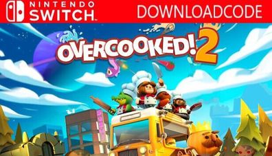 NEU für Nintendo Switch Spiel Overcooked 2 Game Key Email 24h Download Code NEW