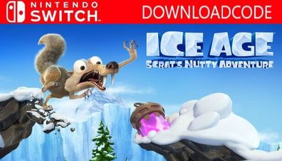NEU für Nintendo Switch Spiel Ice Age Scrat´s Nutty Adventure Game Key Email 24h
