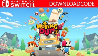 NEU für Nintendo Switch Spiel Moving Out Game Key Email 24h Download Code ACTION
