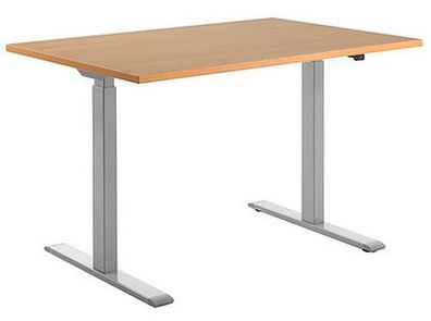 Topstar Sitz-/Steh-Schreibtisch, (B)1.600 mm elektr. höhenverstellbar