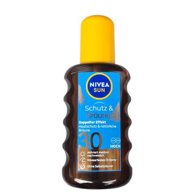Nivea/SPF30 Schutz&Bräune "Doppel Effekt" Spray 200ml/Sonnenschutz/Sonnencreme