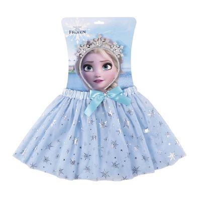 Disney Frozen Tutu mit Krone 2 Tlg.- Kostüm zubehör für Kinder