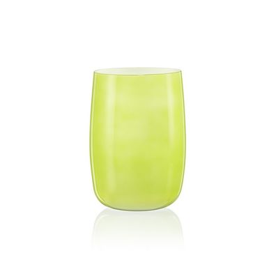 Vase Caribbean Dream Pistazie Kristallglas 180 mm