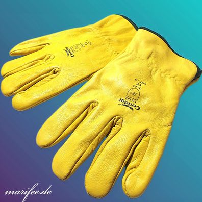 Condor Lederhandschuhe Narbenleder Worker Gr. 9 Art.-Nr. 20010