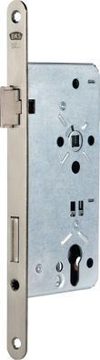 Haustür-Einsteckschloss 0024 PZW 20/65/92/10mm DIN L silber rd BKS