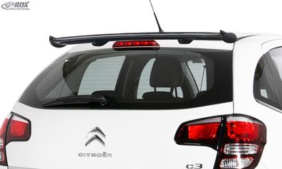 RDX Heckspoiler für Citroen C3 2009-2017 Dachspoiler Spoiler