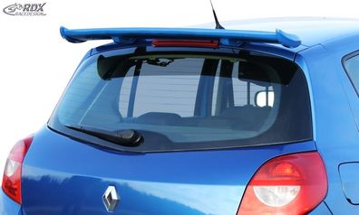 RDX Heckspoiler für Renault Clio 3 Phase 1 & 2 Dachspoiler Spoiler
