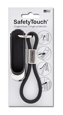 AdHoc Fingerschutz SafetyTouch, schwarz, ST31 1 St