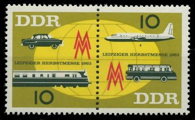 DDR Zusammendruck Nr WZd 94 postfrisch WAAGR PAAR S820ACE