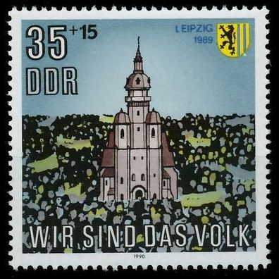 DDR 1990 Nr 3315 postfrisch Saccfae