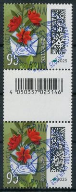 BRD BUND DS WELT DER BRIEFE Nr 3898R ESST ZENTR X98E8AE