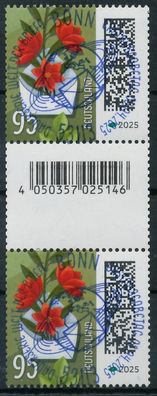 BRD BUND DS WELT DER BRIEFE Nr 3898R ESST ZENTR X98E8CA