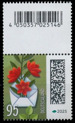 BRD BUND DS WELT DER BRIEFE Nr 3898b-EAN postfrisch X98EABE