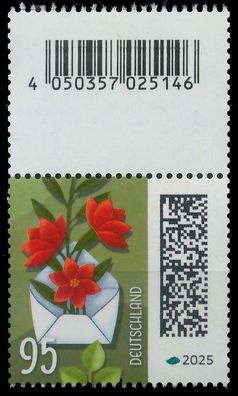 BRD BUND DS WELT DER BRIEFE Nr 3898b-EAN postfrisch X98EAB2