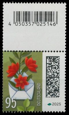 BRD BUND DS WELT DER BRIEFE Nr 3898b-EAN postfrisch X98EAC2