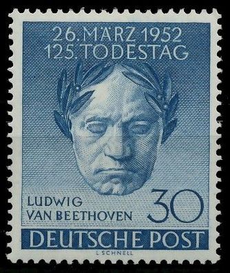BERLIN 1952 Nr 87 postfrisch X98EB02