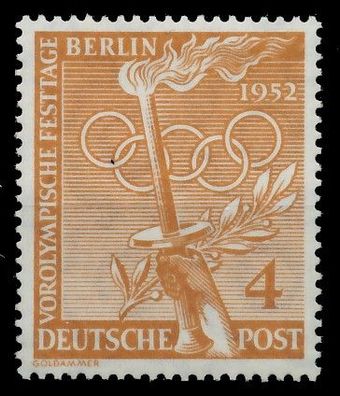 BERLIN 1952 Nr 88 postfrisch X98EB7E