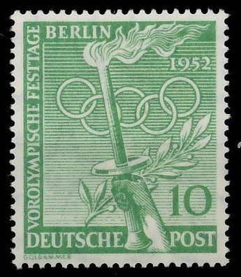 BERLIN 1952 Nr 89 postfrisch X98EB9E