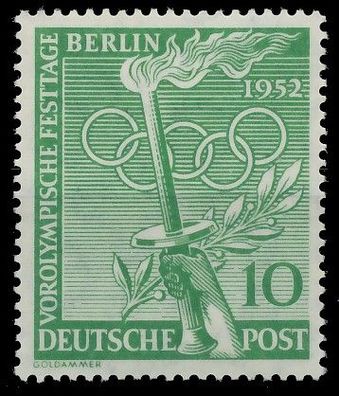 BERLIN 1952 Nr 89 postfrisch X98EBAE