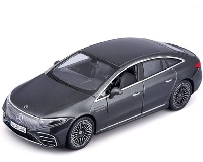 Maisto 32902GR - Modellauto - Mercedes EQS (grau, Maßstab 1:27) Modell Auto