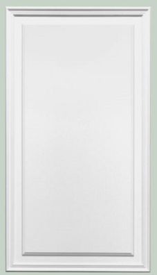 Casa Padrino Wandpaneel Weiß 55 x 1,7 x H. 90,5 cm - Rechteckiges Paneel - Deko Acces