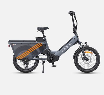 E-Bike 250W Mittelmotor mit Drehmomentsensor Step-Thru Cargo E-Bike