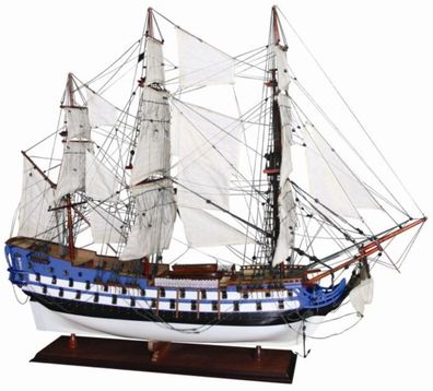 Casa Padrino Luxus Flaggschiff Le Protecteur mit Massivholz Ständer 94 x 30 x H. 79 c