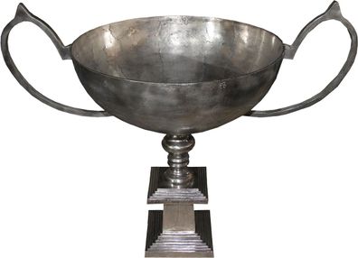 Casa Padrino Luxus Art Deco XXL Champagner Kühler, Pflanztopf mit Henkel - Weinkühler