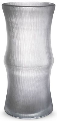 Casa Padrino Luxus Deko Glas Vase Ø 18 x H. 37,5 cm - Elegante mundgeblasene Blumenva