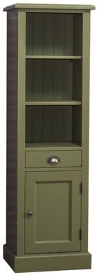 Casa Padrino Landhausstil Badezimmerschrank Grün 49 x 39 x H. 160 cm - Badezimmermöbe