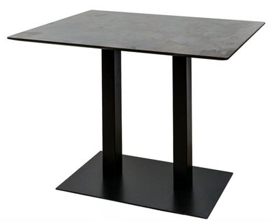 Casa Padrino Luxus Bartisch mit mineralbeschichteter Tischplatte 110 x 70 x H. 100 cm