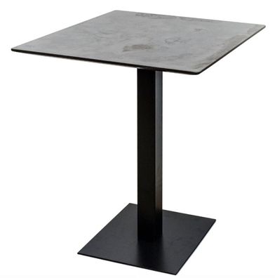 Casa Padrino Luxus Bartisch mit mineralbeschichteter Tischplatte 70 x 70 x H. 100 cm