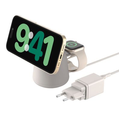 Belkin Wireless BOOST CHARGE PRO Qi2 Ladestation 15W, and