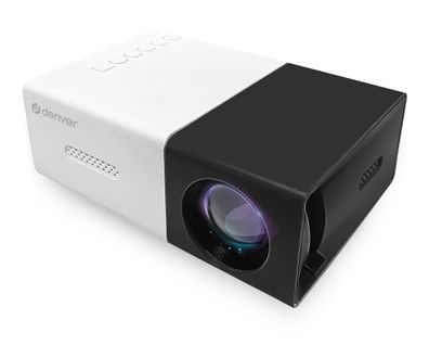 Denver Mini-Projektor PR-800B mit HDMI-Anschluss, USB-C