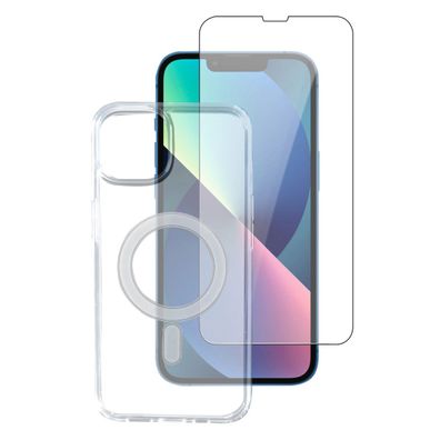 4smarts 360° Starter Set X-Pro Glas + Case iPhone 16e