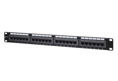 UTP 24 Port 1HE LSA Cat.5e Patchfeld