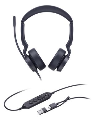 Yealink Headset UH44 Dual UC USB-C/A