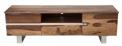 Casa Padrino Designer Fernsehschrank Natur B.160cm x H.50cm x T.45cm - Sideboard - K